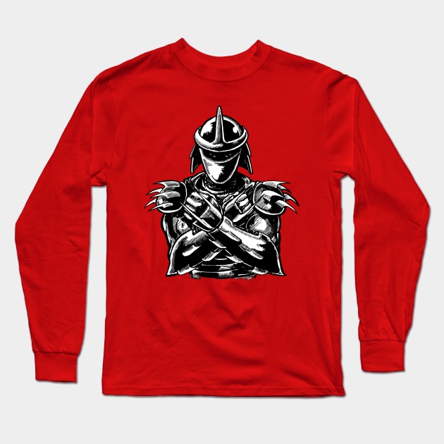 Comic Shredder Long Sleeve T-Shirt by tabslabred